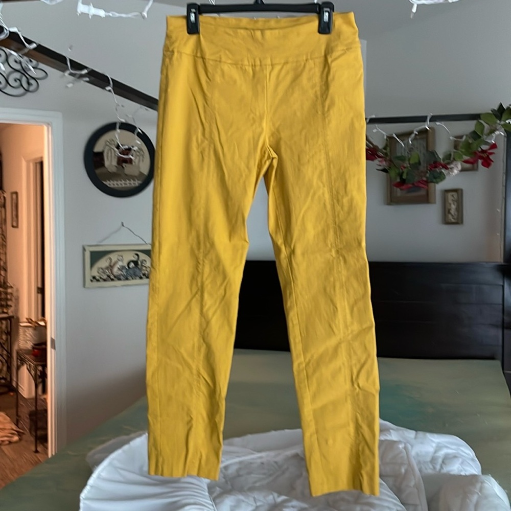 Macys Mustard colored pants  excellent shape.